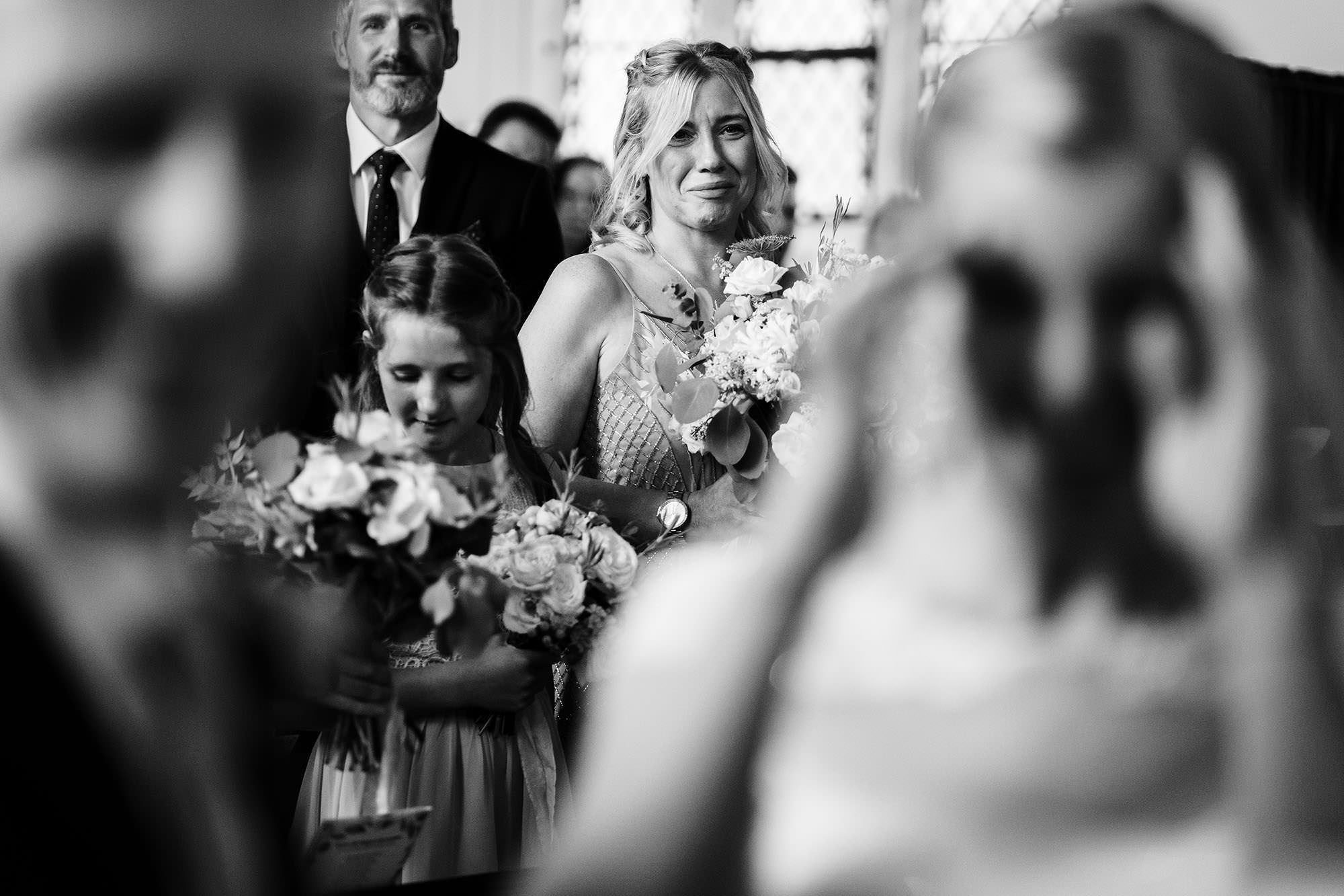 Wedding ceremony photographed in a candid documentary style