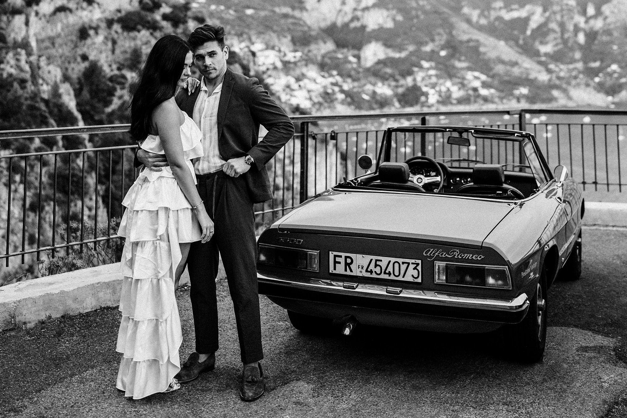 Destination wedding photo in Positano Italy