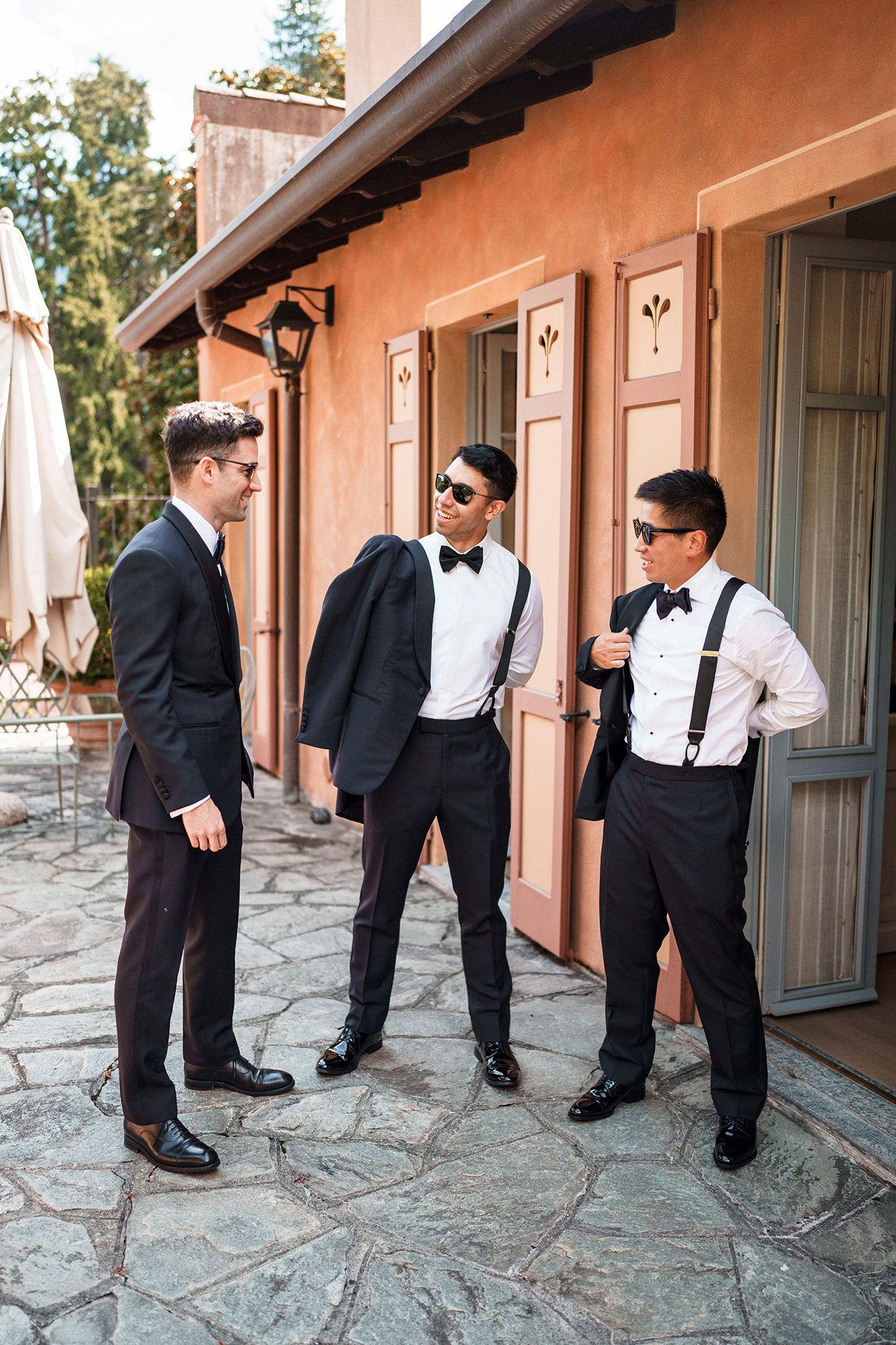 Pre-ceremony moments at Villa d’Este