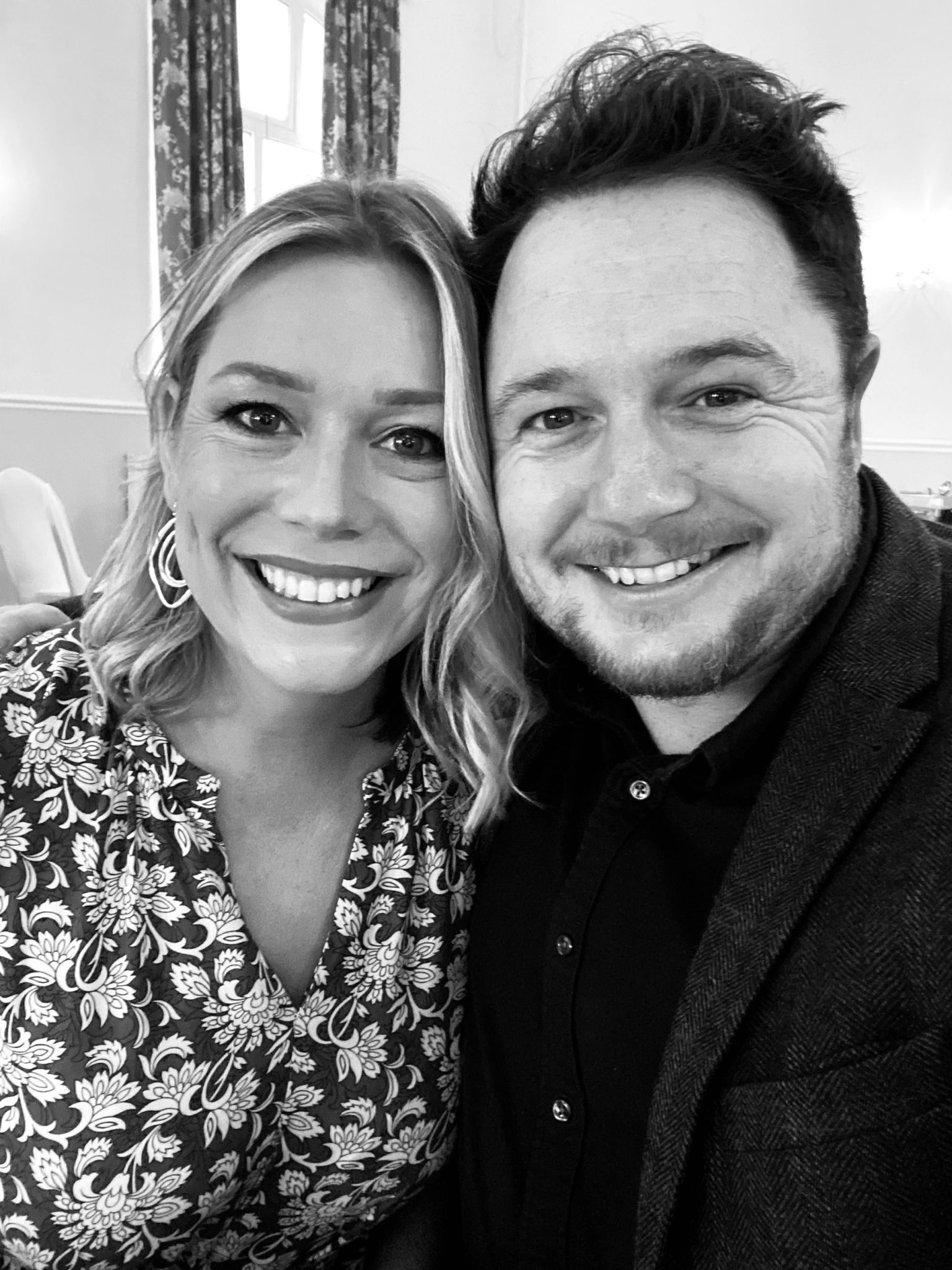 Ste Walker with his wife Vicki